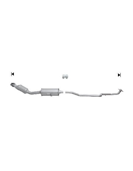 Catalyseur Toyota YARIS 1.5i 16V CVT HYBRID 75CV (12-) 