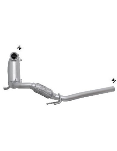 FAP - Catalyseur + Filtre à Particules Seat CORDOBA IBIZA Skoda ROOMSTER Volkswagen POLO 1.9 TDi FAP (06-) EURO 4