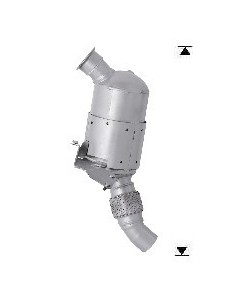 FAP - Catalyseur + Filtre à Particules BMW 318 320 E90 E91 FAP (05-07) EURO 4