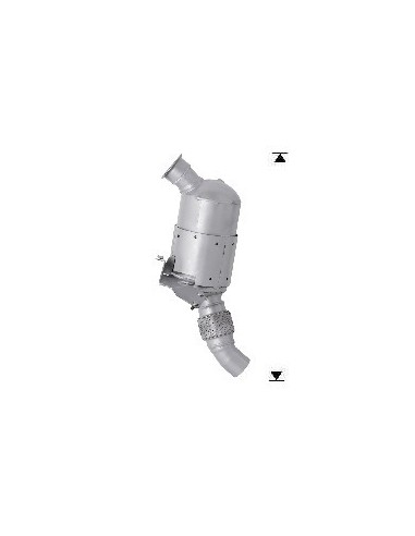 FAP - Catalyseur + Filtre à Particules BMW 318 320 E90 E91 FAP (05-07) EURO 4