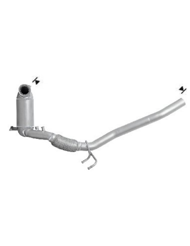 FAP - Catalyseur + Filtre à Particules A3 ALTEA LEON TOLEDO OCTAVIA SUPERB GOLF PASSAT (04-10) EURO 4