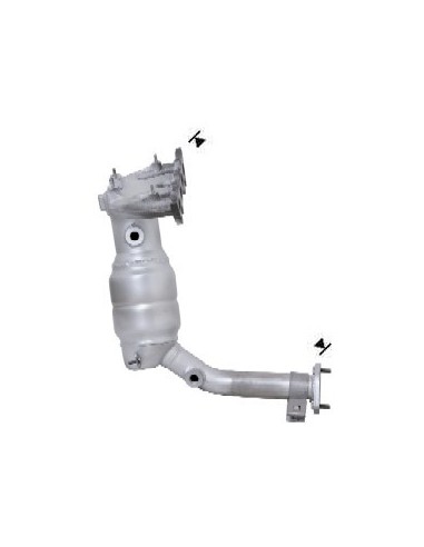 Catalyseur Fiat 500 1.4 MPi 16V 100CV (07-12)