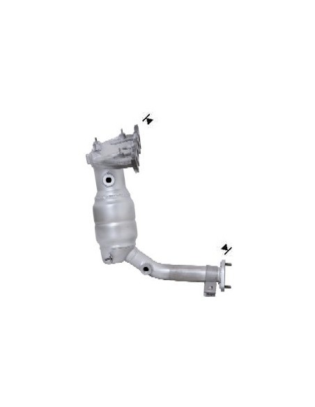 Catalyseur Fiat 500 1.4 MPi 16V 100CV (07-12)
