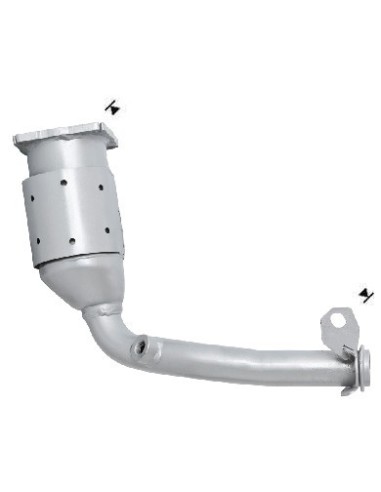 Catalyseur Peugeot 206+ 1.4i 8V TU3A (10-14) EURO 5