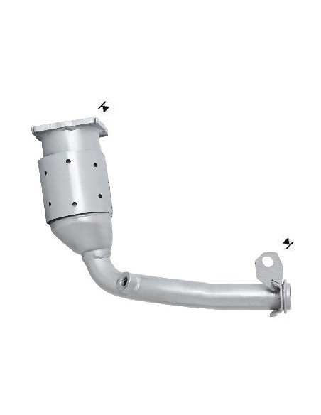 Catalyseur Peugeot 206+ 1.4i 8V TU3A (10-14) EURO 5