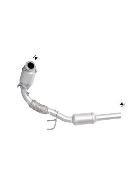 Catalyseur IBIZA TOLEDO FABIA RAPID POLO 1.2 TFSi A1 POLO 1.4 TFSi (14-) Catalyseur IBIZA TOLEDO FABIA RAPID POLO 1.2 TFSi A1 POLO 1.4 TFSi (14-)