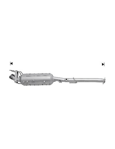 FAP - Catalyseur + Filtre à Particules Mazda 6 2.0 TD 2.2 TD 16V (08-13) EURO 4