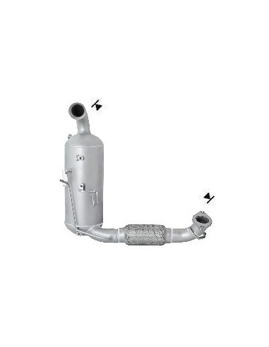 FAP - Catalyseur + Filtre à Particules Ford FIESTA Mazda 2 1.6 TDCi CRTD FAP (08-11) EURO 4