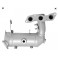 Catalyseur Smart FORTWO 1.0i 12V (10-14)