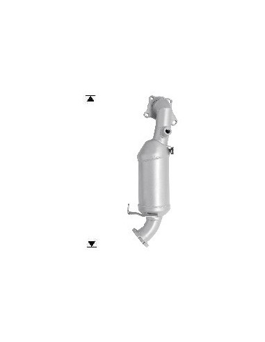 Catalyseur A3 ALTEA LEON OCTAVIA YETI CADDY GOLF JETTA NEW BEETLE TOURAN 1.2i TSi 8V (11-)