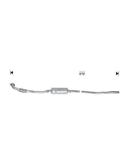 FAP - Filtre à Particules Opel CORSA D 1.7 CDTi FAP (06-14) EURO 5