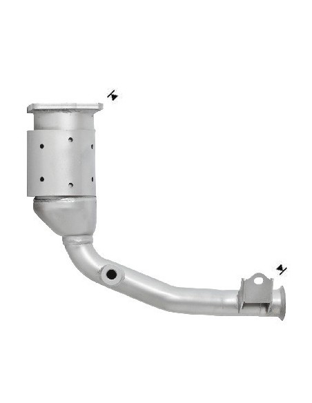 Catalyseur Citroen NEMO Fiat FIORINO, QUBO Peugeot BIPPER, BIPPER TEPEE 1.4i 8V (07-15)