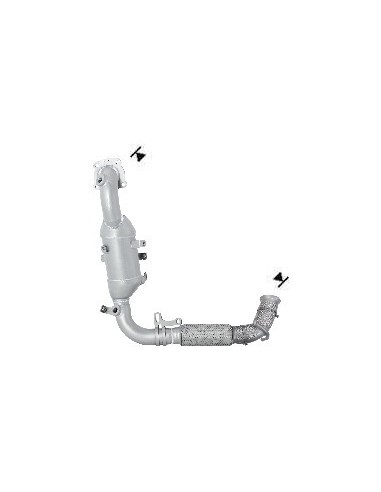 Catalyseur Ford ECOSPORT FIESTA 1.0i 12v Ecoboost (11/17-) EURO 6