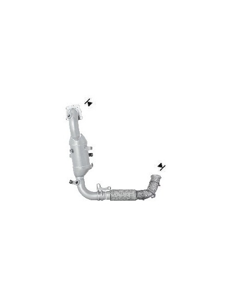 Catalyseur Ford ECOSPORT FIESTA 1.0i 12v Ecoboost (11/17-) EURO 6