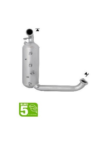 FAP - Catalyseur + Filtre à Particules Ford FOCUS 1.6 TDCi FAP DV6 (09-11) EURO 5