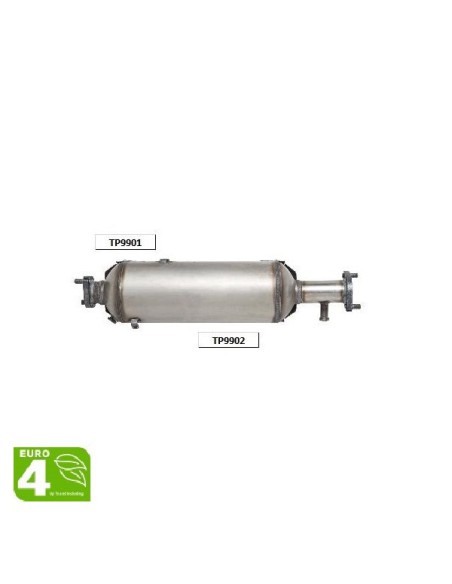 FAP - Catalyseur + Filtre à Particules Hyundai TUCSON 2.0 CRDi FAP 4EA (06-10) EURO 4
