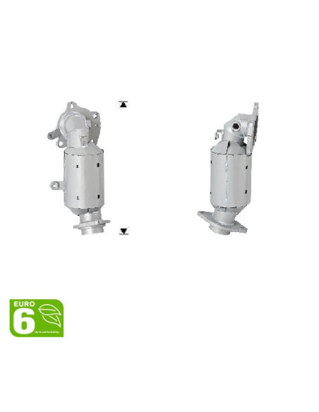 Pré-Catalyseur Toyota AURIS C-HR 1.2i VVTi 16V (15-18) EURO 6