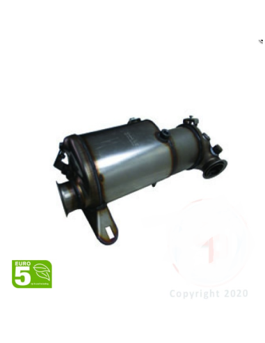 FAP - catalyseur + Filtre à Particules Volkswagen TRANSPORTER 2.0 TDI (09-15) EURO 5
