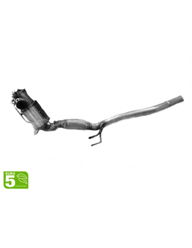 FAP - Catalyseur + Filtre à Particules A3 ALTEA LEON OCTAVIA SUPERB YETI GOLF PASSAT CC JETTA SCIROCCO 2.0 TDi (06-) EURO 5