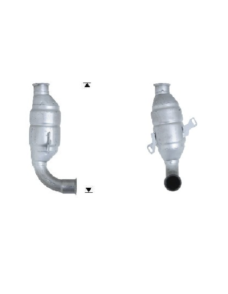 Catalyseur Citroen C1 C2 C3 NEMO Peugeot 1007 107 206+ 207 Suzuki LIANA Toyota AYGO 1.4 TDHdi (05-)