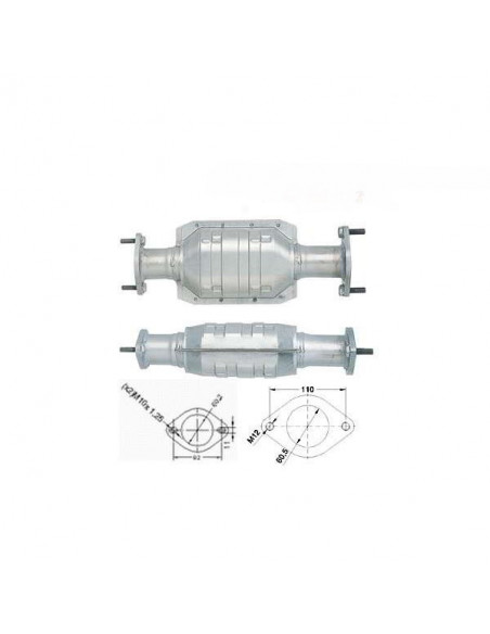 Catalyseur Mazda XEDOS 6 1.6i 16V (94-97)