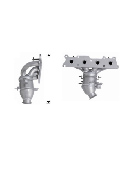 Catalyseur Peugeot 307 307CC 308 407 Citroen C4 C4 PICASSO & GRD PICASSO C5 1.8i 2.0i  (05-)