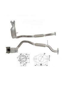 Catalyseur Ford MONDEO 1.6i 1.8i 16V (97-98)