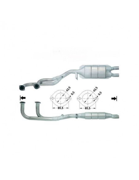 Catalyseur Alfa-Romeo 75 1.6 1.8 2.0 (87-92)