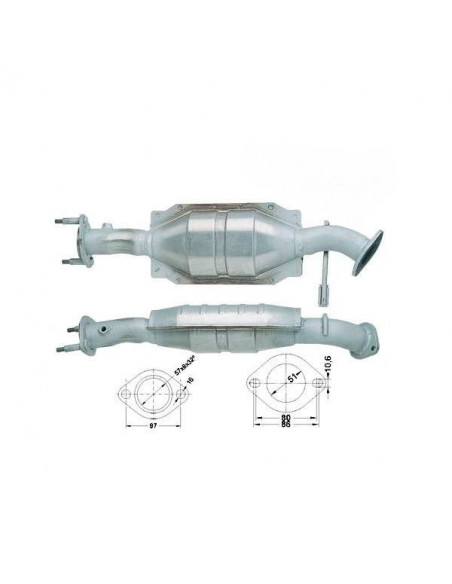 Catalyseur Austin MONTEGO 1.6 2.0i (91-94)