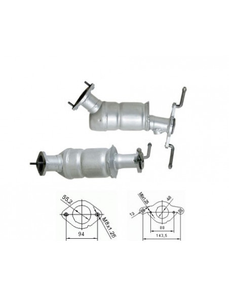 Catalyseur Alfa-Romeo 156 1.6 1.8 2.0 16V (00-)