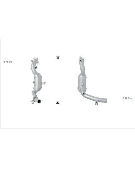 Catalyseur MITO YPSILON Fiat 500 PANDA PUNTO 0.9i (11-) EURO 6 Catalyseur MITO YPSILON Fiat 500 PANDA PUNTO 0.9i (11-) EURO 6