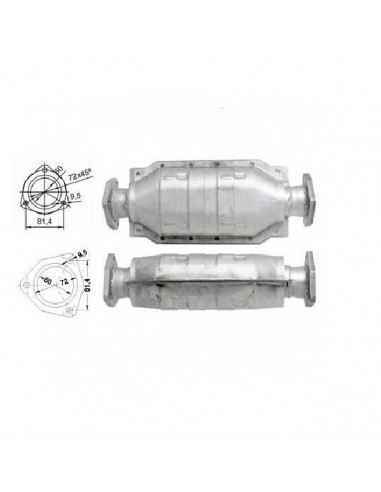 Catalyseur Audi 100 2.5TD (90-93)