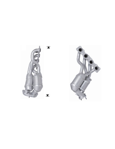Pré-Catalyseur BMW 120i E81 E88 E82 320i E91 E92 E93 (07-)
