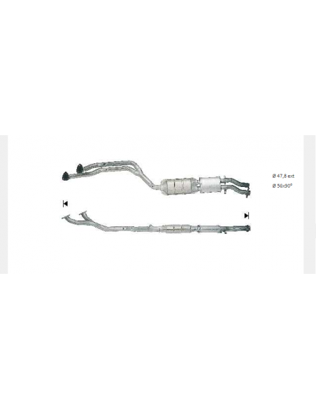 Catalyseur BMW E36 325i 192CV (90-)