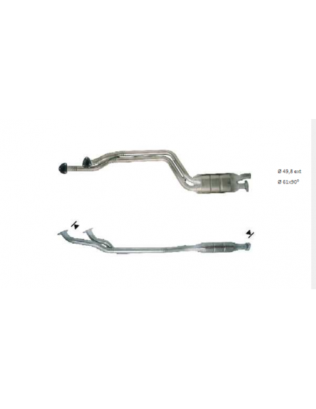 Catalyseur BMW 525i 24V E34 M50 (89-96)