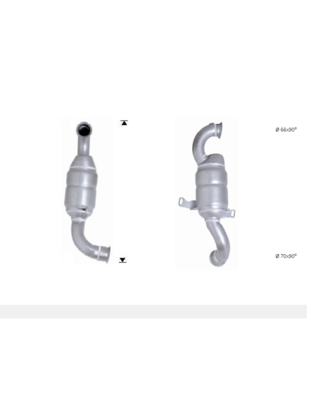 Catalyseur Citroen C2 C3 C4 C5 Peugeot 206 207 307 308 407 1.6 HDi Catalyseur Citroen C2 C3 C4 C5 Peugeot 206 207 307 308 407 1.6 HDi