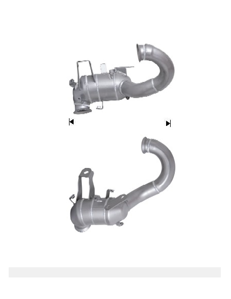 Pré-Catalyseur Citroen C8 DISPATCH JUMPY Fiat SCUDO Lancia PHEDRA Peugeot 807 EXPERT 2.0 HDi (06-)
