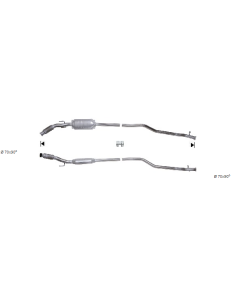 Catalyseur Citroen XSARA PICASSO 2.0HDI (03-06)