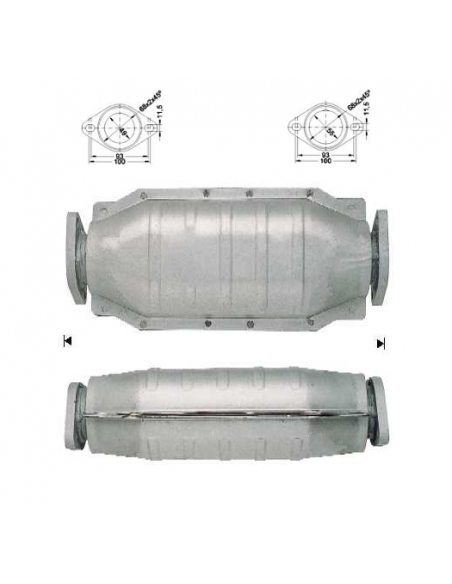 Catalyseur Daihatsu FEROZA 1.6i 16V 95CV (93-98) Catalyseur Daihatsu FEROZA 1.6i 16V 95CV (93-98)