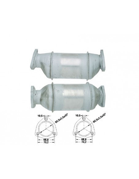 Catalyseur Fiat CROMA Lancia THEMA 2.0ie 16V (92-96) Catalyseur Fiat CROMA Lancia THEMA 2.0ie 16V (92-96)