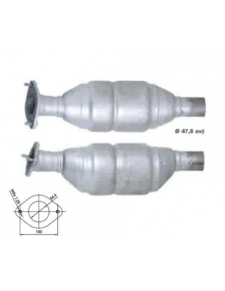 Catalyseur Fiat PALIO STRADA 1.9TD (01-)