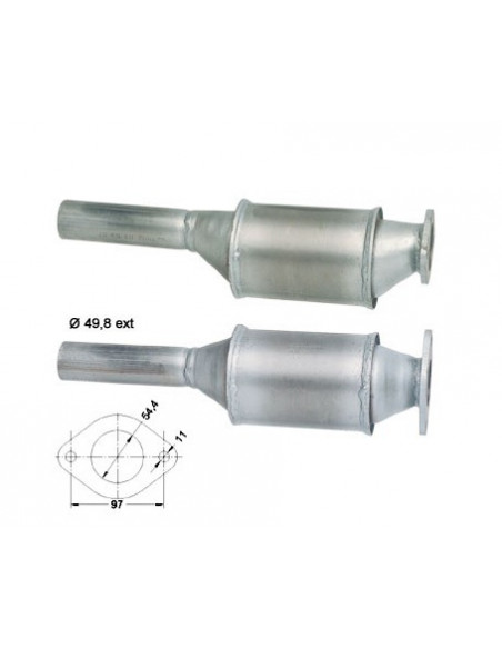 Catalyseur Fiat PUNTO 1.9D (99-)