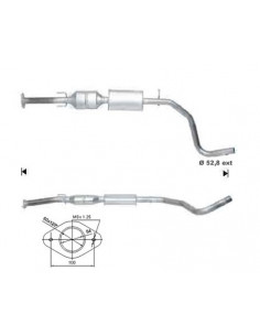 Catalyseur Fiat STILO 1.9TD JTD (02-)