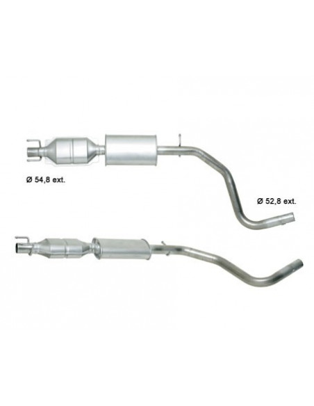 Catalyseur Fiat STILO 1.9TD JTD (01-02)