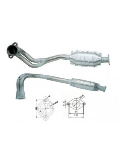 Catalyseur Ford ESCORT ORION 1.8i 16V (90-95)
