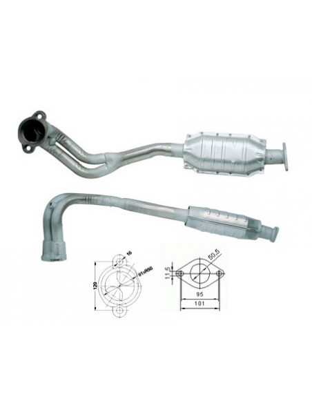 Catalyseur Ford ESCORT ORION 1.8i 16V (90-95)