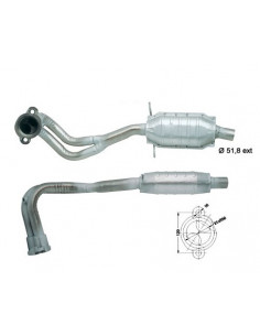 Catalyseur Ford FIESTA 1.8i 16V (92-95)