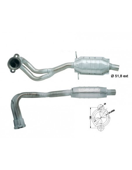 Catalyseur Ford FIESTA 1.8i 16V (92-95)