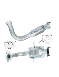 Catalyseur Ford MONDEO 1.8TD 88CV (93-96)