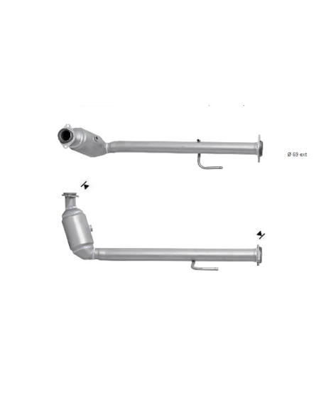 Catalyseur Chrysler JEEP WRANGLER 2.4i (02-06)